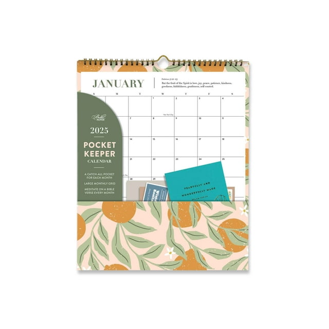 Cultivate Growth 2025 Pocket Keeper Calendar