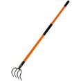 thumbnail image 1 of Cultivator for Gardening, 4 Tines Garden Cultivator with Fiberglass Handle, 58 Inches$$Garden & Patio, 1 of 7