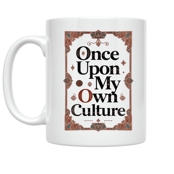Cultural Folklore Art - Storytelling Enthusiast - 11 oz Ceramic Coffee Mug