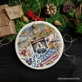 thumbnail image 1 of Culturally Vibrant Branson City Ceramic Ornament, Missouri Souvenir and Christmas Tree Decor, 1 of 7
