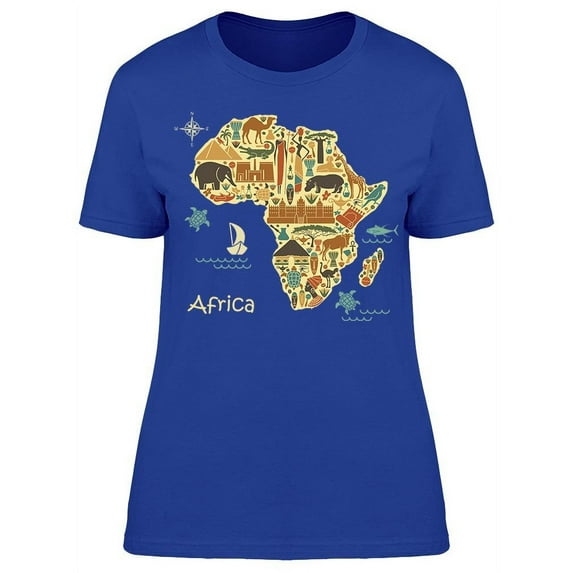 Culture Africa T-Shirt Women -Image by Shutterstock, Female 3X-Large