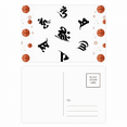 thumbnail image 1 of Culture  Character Pattern Basketball Postcard Set Thanks Card Mailing Side 20pcs, 1 of 3