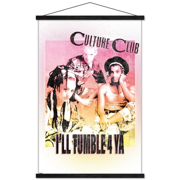 Culture Club - Gradient Wall Poster with Magnetic Frame, 22.375" x 34"