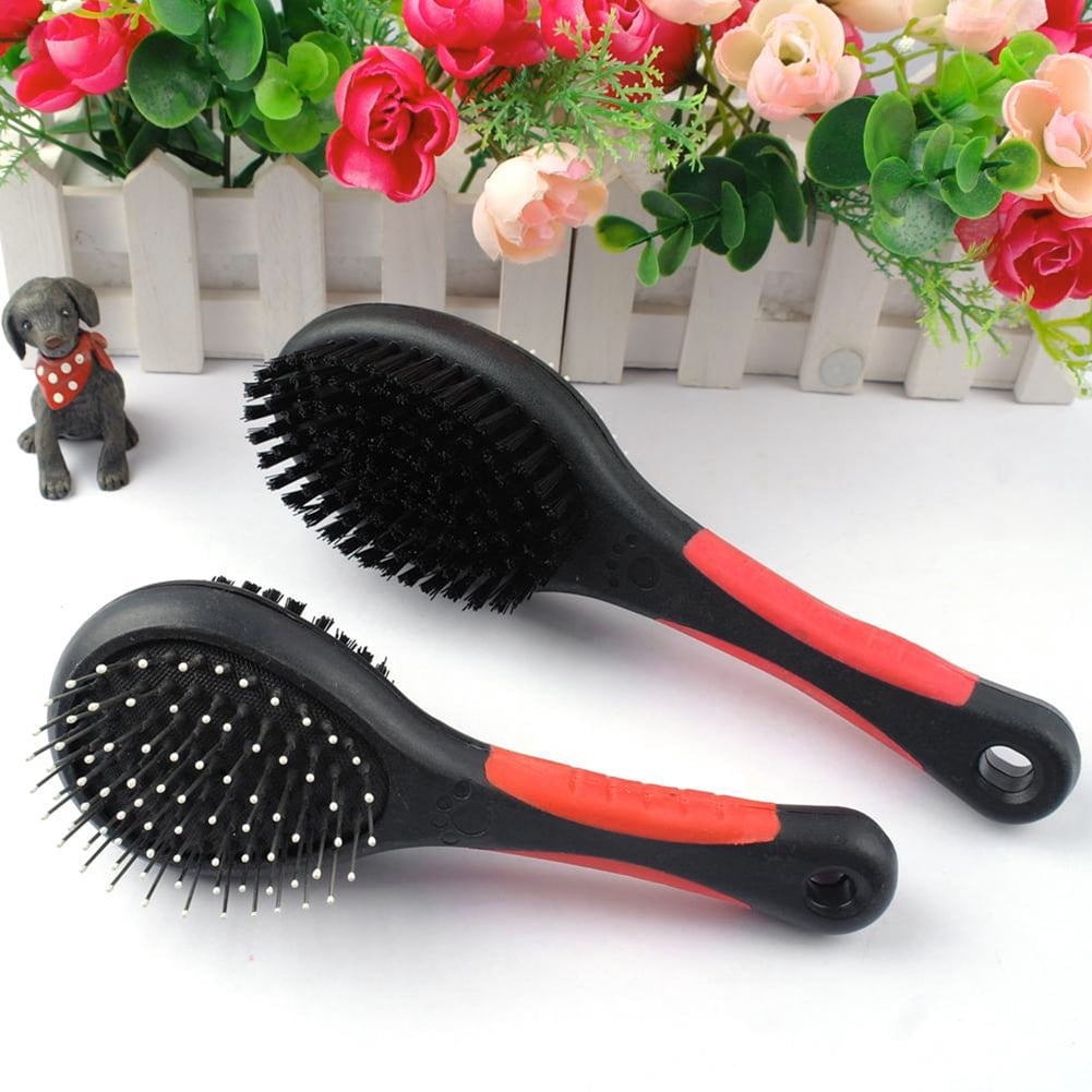 Culture Double-sided Long Short Hair Dog Cats Comb Puppy Pet Fur Grooming Shedding Brush