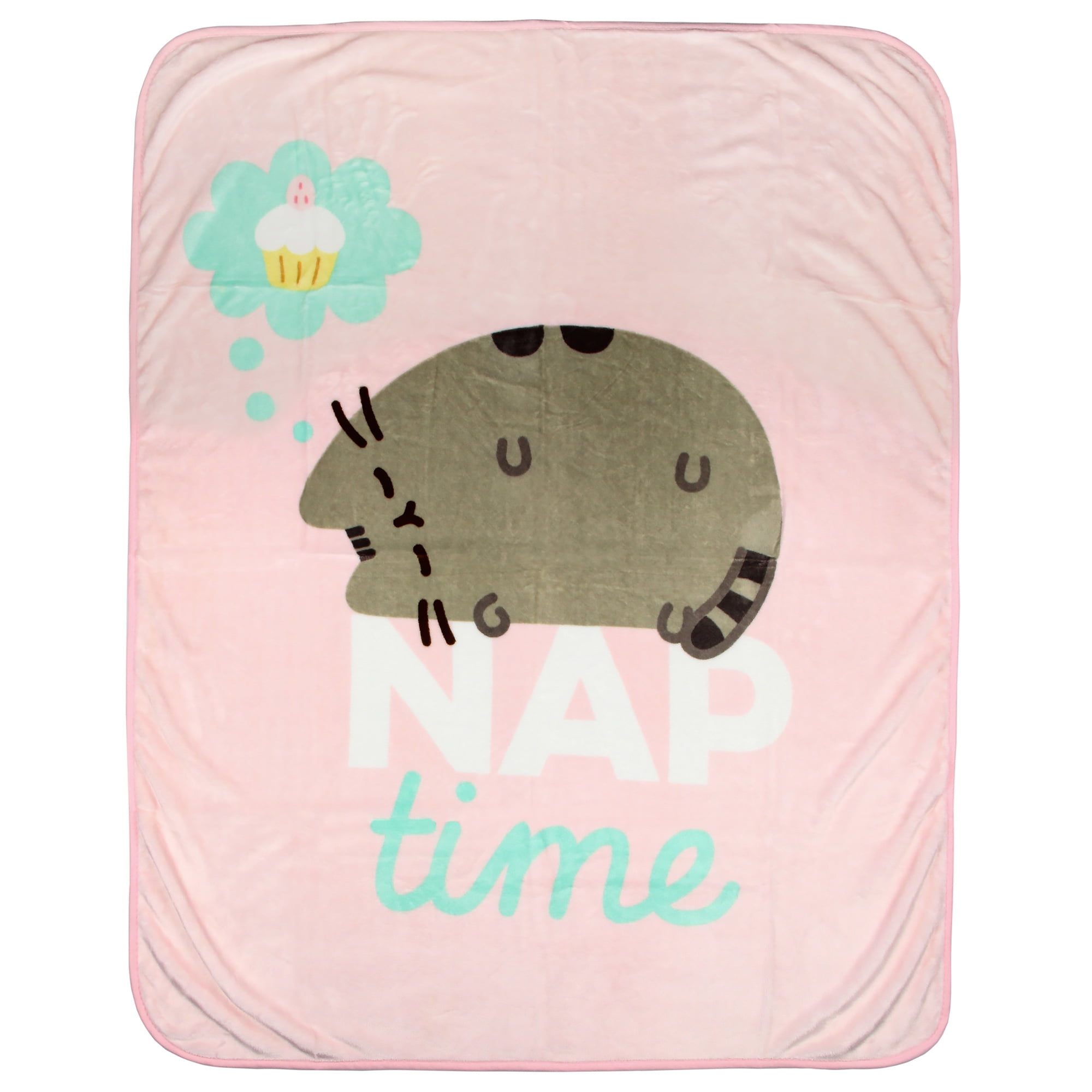 Culture Fly Pusheen The Cat Nap Time 45" x 60" Plush Fleece Throw Blanket