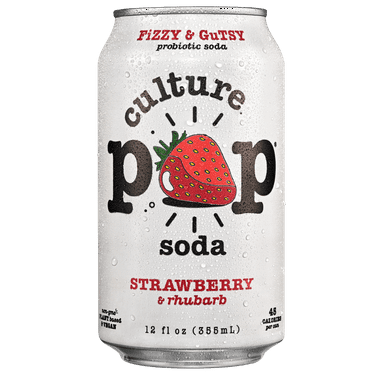 Culture Pop Soda Sparkling Probiotic Drink, Jazzy & Juicy Variety, 12