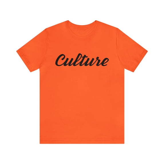 Culture Shirt | Traditions Statement T-Shirt