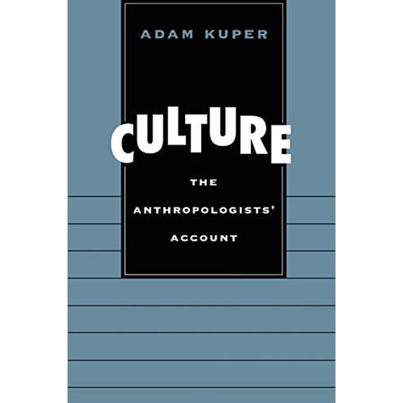 Pre-Owned Pre-Owned Culture: The Anthropologists' Account Paperback