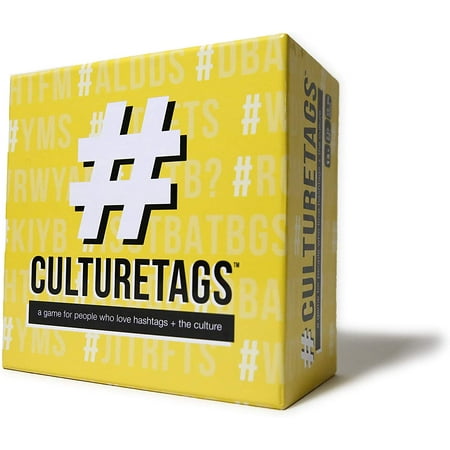 CultureTags Card Game – Fun Party Game of Hashtags & Culture, for Family & Friends, Ages 13+ price history and forecast - CultureTags 001CBS