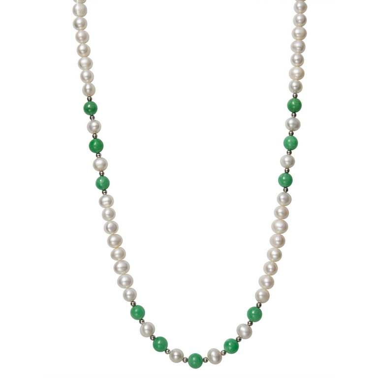 18 inch freshwater pearl necklace online