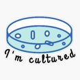 thumbnail image 1 of Cultured In Blue Science Sticker, 1 of 4