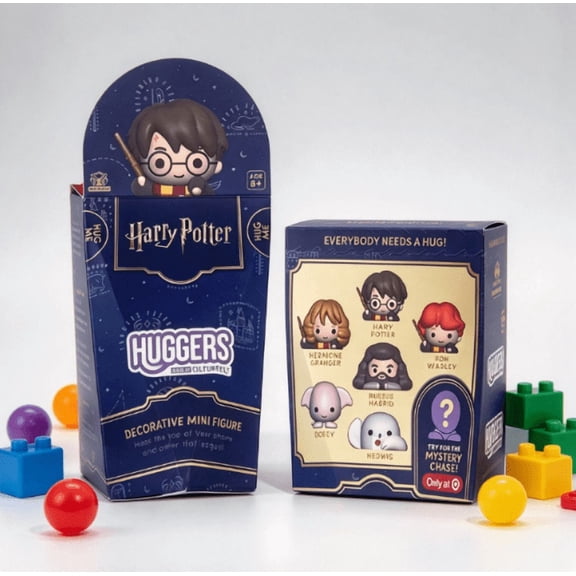Culturefly Harry Hug Me Huggers Mini Figure, Decorative Hugger Mini Figure, Wizard Character Resin Statue for Vase Rim Decoration