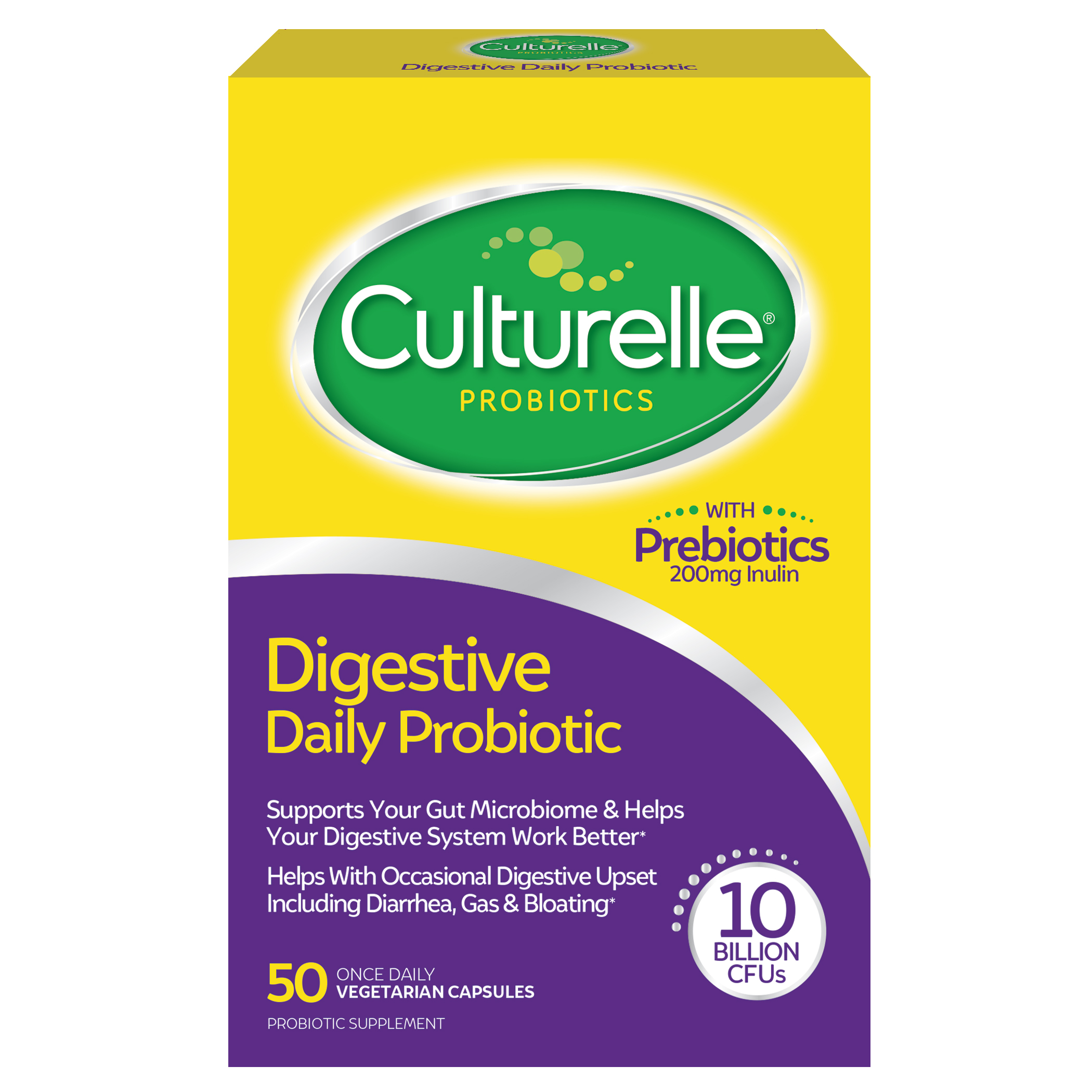 Culturelle Digestive Health Daily Probiotic Supplement, 50 Count - image 1 of 8