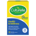 thumbnail image 1 of Culturelle Health & Wellness Daily Probiotic Supplement, 30 Count, 1 of 9