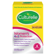 Culturelle Women's 4-in-1 Daily Probiotic Supplements, 50 Count