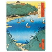 Culturenik IMPET0181 Hiroshige - Inlet Poster Print - 8 x 10