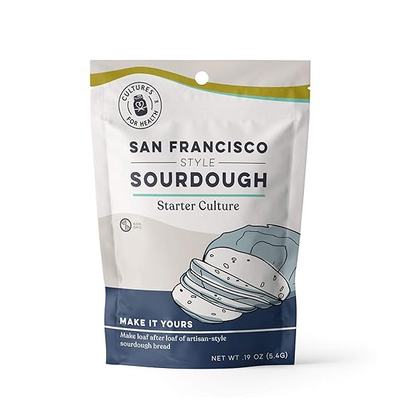 Cultures For Health NonGMO Sourdough Bread Starter Culture San