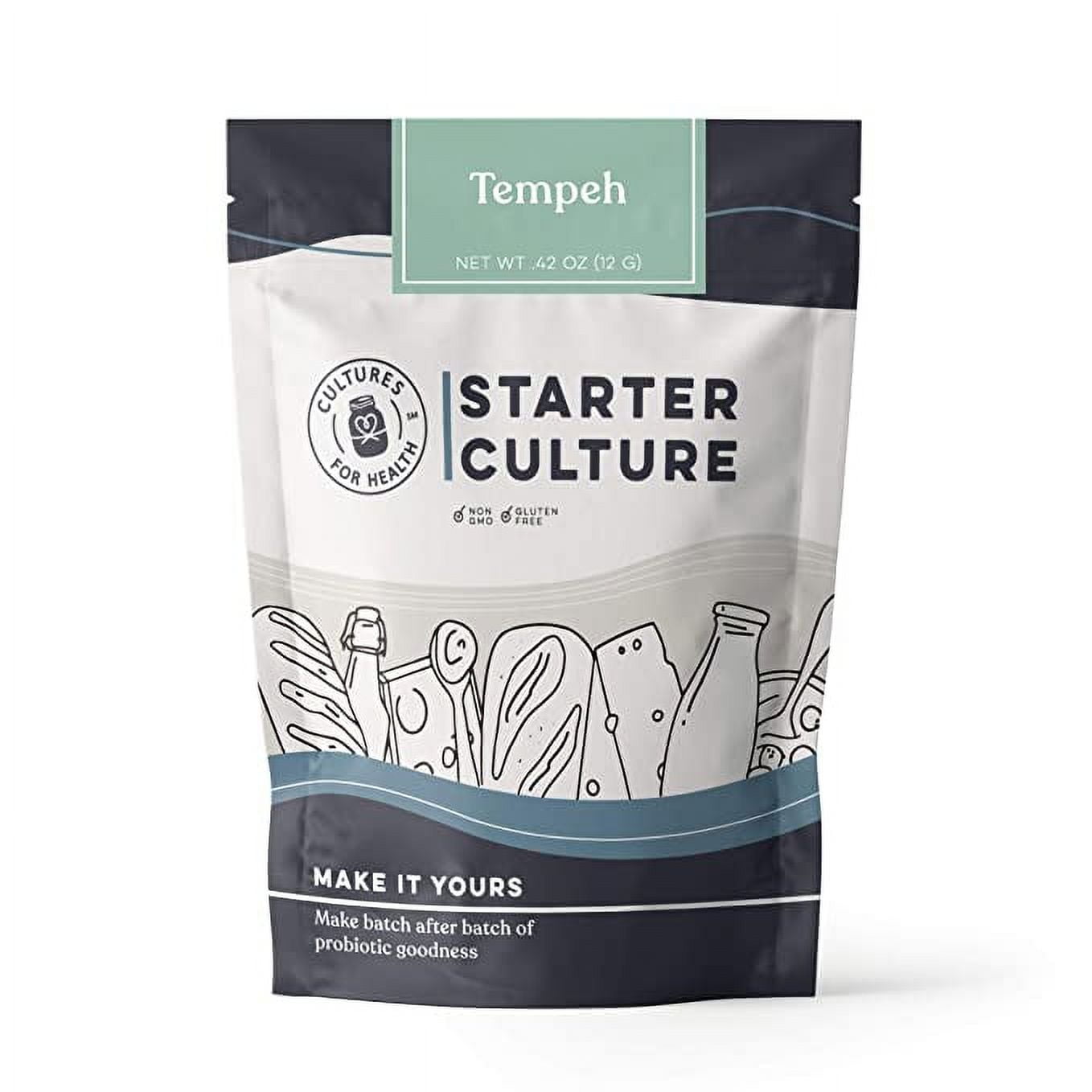 Cultures For Health Tempeh Starter Culture Traditional 4 Packets