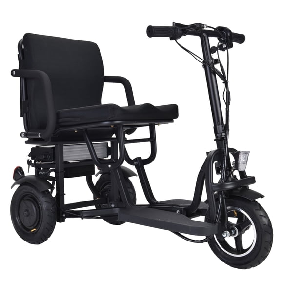 Culver Cougar Mobility Scooters, Black Folding Scooters for Seniors Lightweight, 500W Adult Mobility Scooters