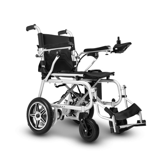 Culver Electric Wheelchair, 12mi—500W Electric Wheelchairs for Adults, Electric Wheelchair Lightweight Foldable, Black