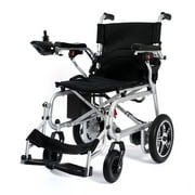 Culver Electric Wheelchair, 500W—12mi Electric Wheelchairs for Adults, Electric Wheelchair Lightweight Foldable, Black