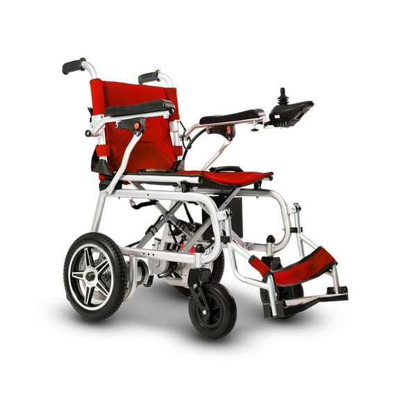 Culver Electric Wheelchair, 500W—12mi Electric Wheelchairs for Adults, Electric Wheelchair Lightweight Foldable, Red