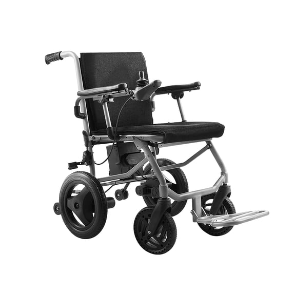 Culver Mobility - KANO - (only 35lbs) Foldable Electric Wheelchair, Travel Size, User-Friendly - Black