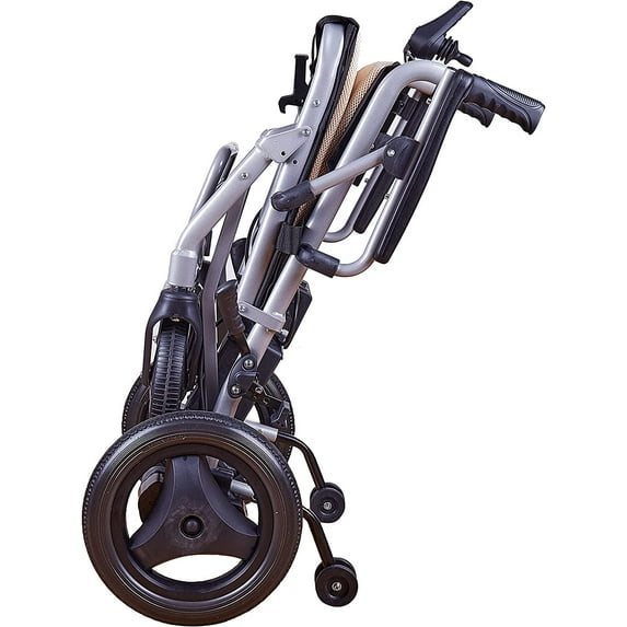 Culver Mobility -KANO- (only 35lbs) Foldable Electric Wheelchair, Travel Size, User-Friendly - Green