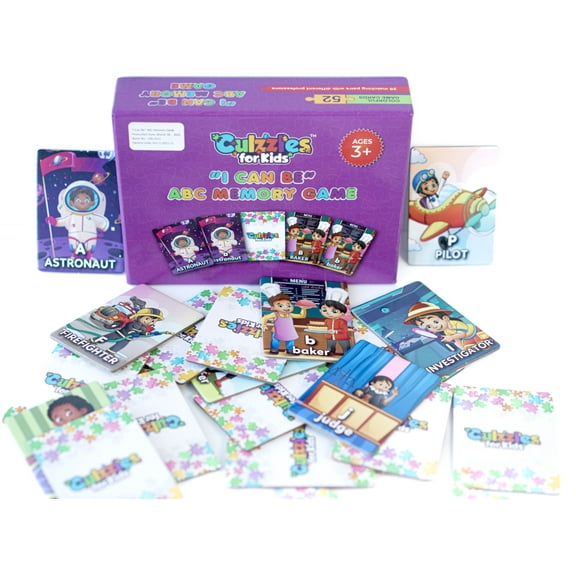 Culzzles I Can Be ABC Memory Game