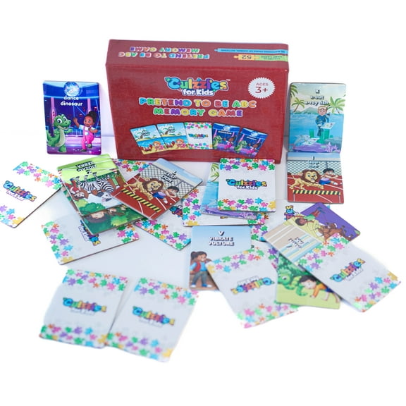 Culzzles Pretend to Be ABC Memory Game