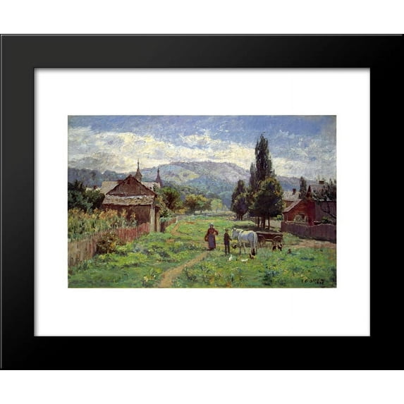 Cumberland Mountains 20x24 Framed Art Print by T. C. Steele