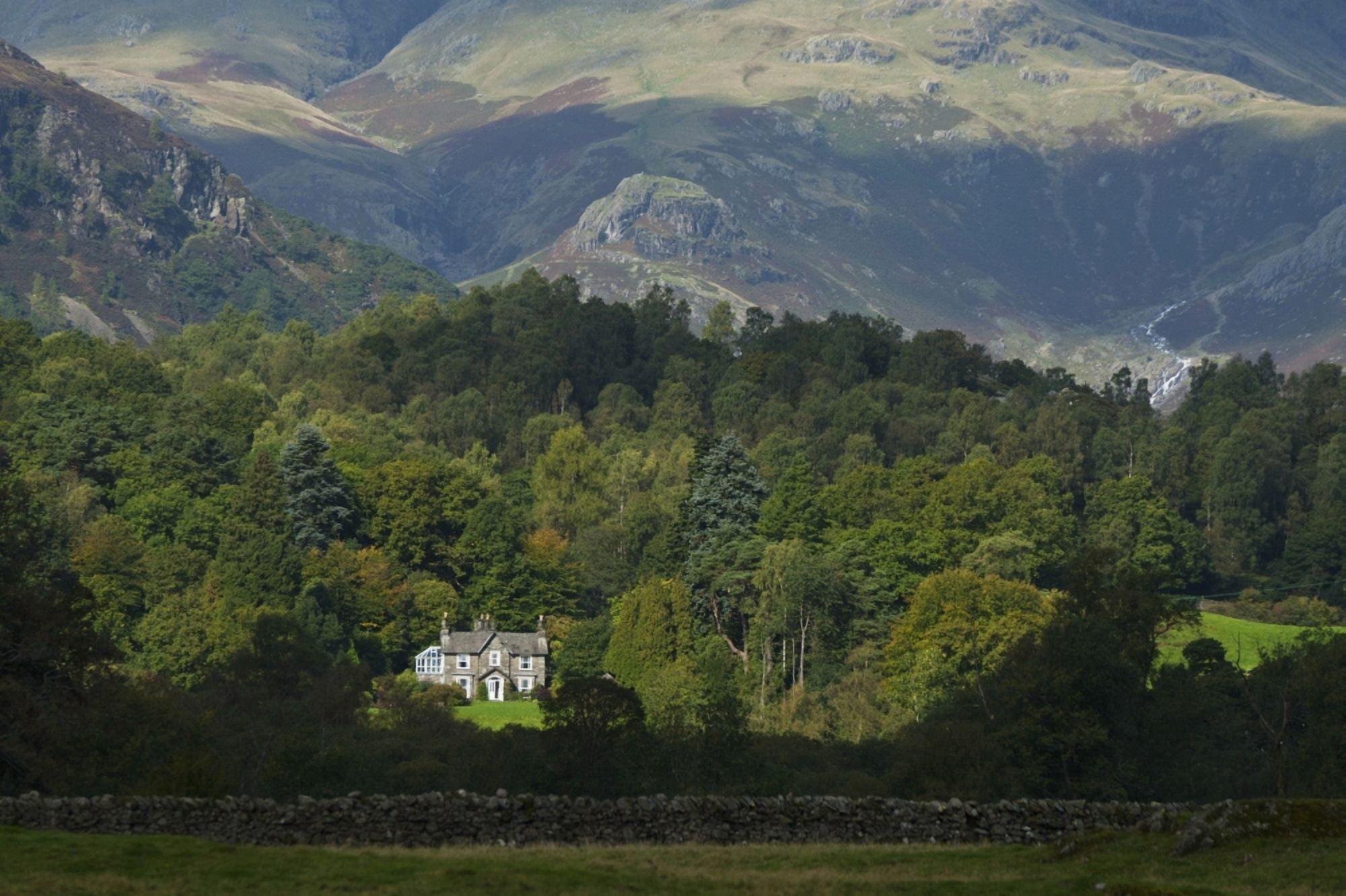 Cumbria England Canvas Art - Ian Cumming Design Pics (38 x 24)