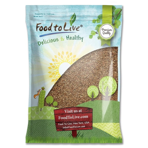 Cumin Seeds, 5 Pounds — Kosher, Raw, Vegan — by Food to Live