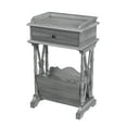 thumbnail image 1 of Cummings End Table With Storage - Gray, 1 of 8