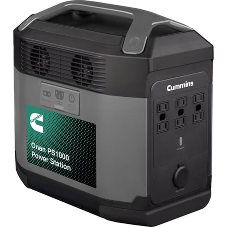 Cummins 1008Wh 3000 Peak Watt Quick Charge Portable Power Station and Solar Generator, Pure Sine Wave AC Outlet, Backup Lithium Battery (Solar Panel Not Included)