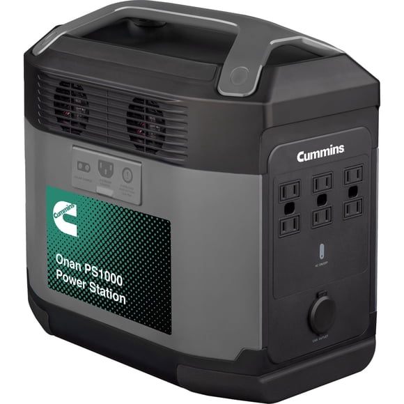 Cummins 1008Wh 3000 Peak Watt Quick Charge Portable Power Station and Solar Generator, Pure Sine Wave AC Outlet, Backup Lithium Battery (Solar Panel Not Included)