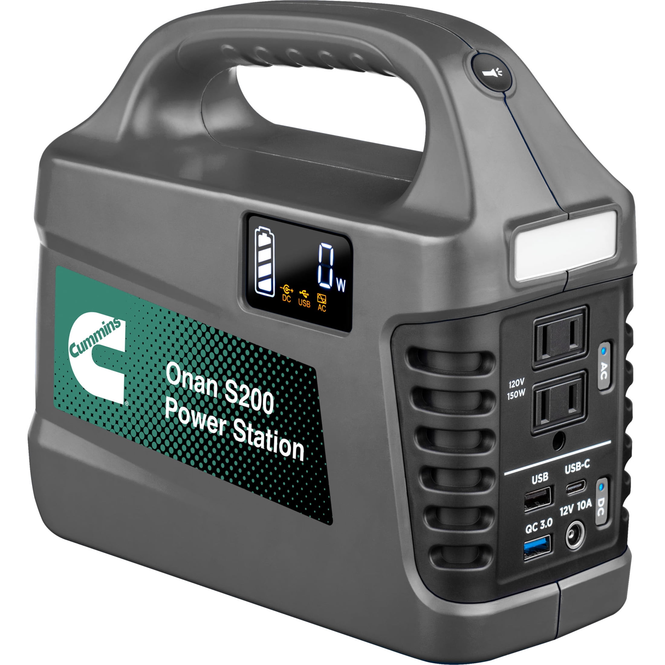 300 Watt Cummins 194Wh Portable Power Station & Solar Generator