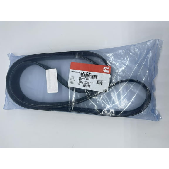 Cummins 3289604 V Ribbed Belt Fits Cummins Engine 6C8.3 ISC CM554 ISL CM850