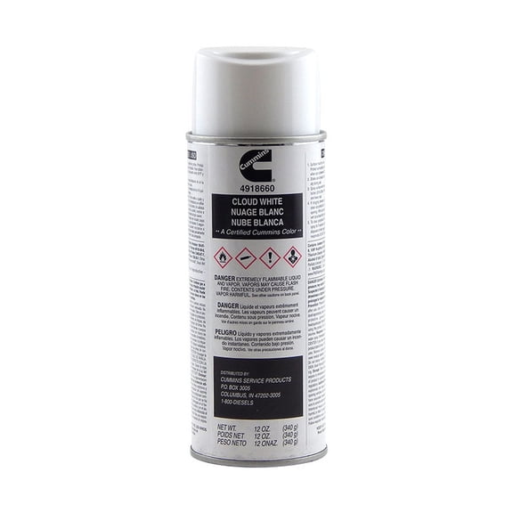 Cummins 4918660 Marine Cloud White Spray Paint 12 oz