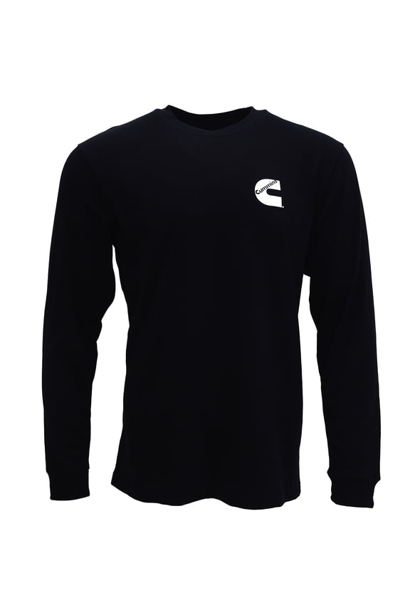 Apparel CMN4781 Cummins Unisex Long Sleeve T-shirt Black All Cotton Tee Cmn4781 - 4xl