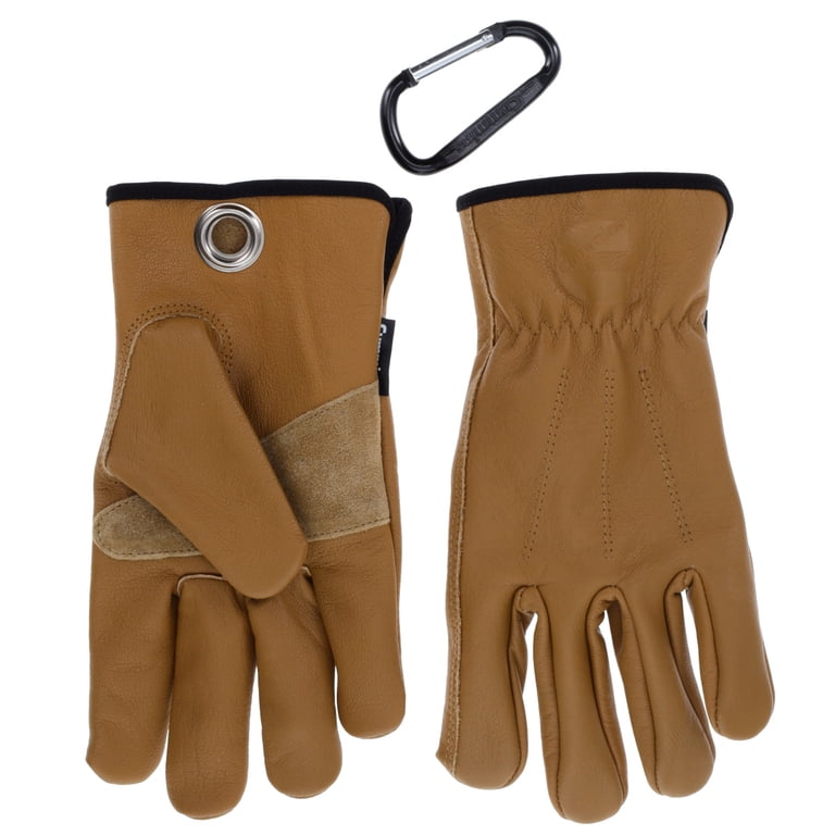 Cummins Full Leather Gloves for Men CMN35151 - Fencer Work Leather