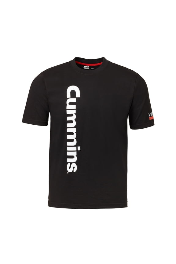 CMN35221 Racing Stripes T Shirts for Men and Women Crew Neck Trucker Apparel Logo Black 2X