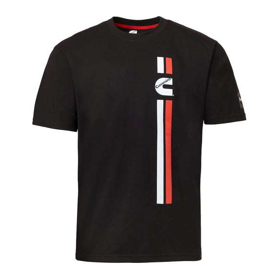 Cummins T-Shirt, Black, Large