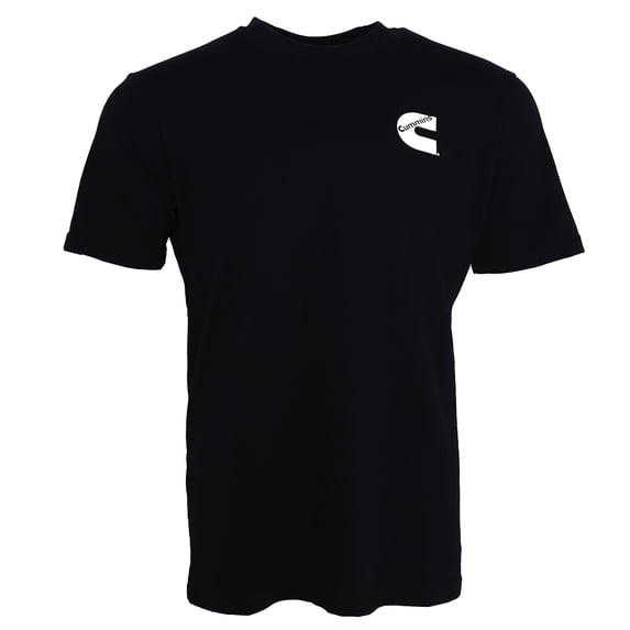Cummins CMN4760 Mens Ss T Shirt Black Medium