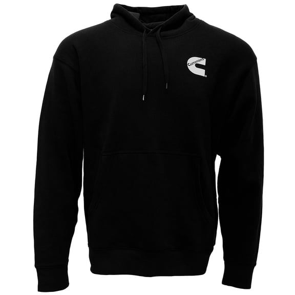 Cummins CMN4792 Mens Size Medium Black Cotton Pullover Hoodie