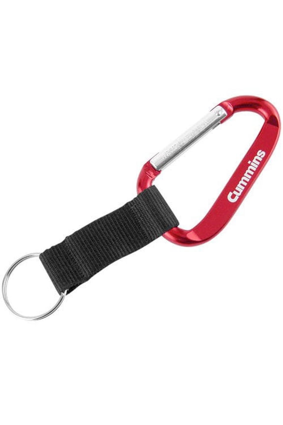 Cummins Diesel Red Carabiner Key Chain Clip