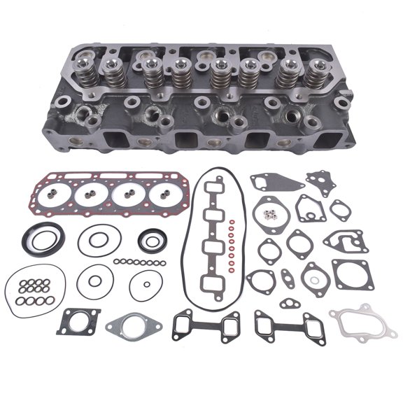 Cummins Engine Cylinder Head & Gasket Set - OEM 4900995, 4900715, 4900931, 4900932, 4900933, 4900996, 4901189, 4901190 - Fits A2000, A2300, Daewoo Forklift D20S, D25S, D30S