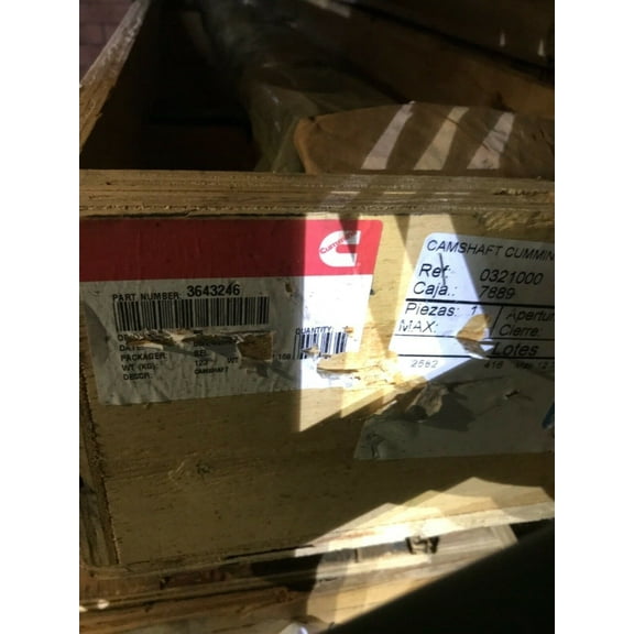 Cummins Genuine OEM Part 3643246 CAMSHAFT Detroit Diesel