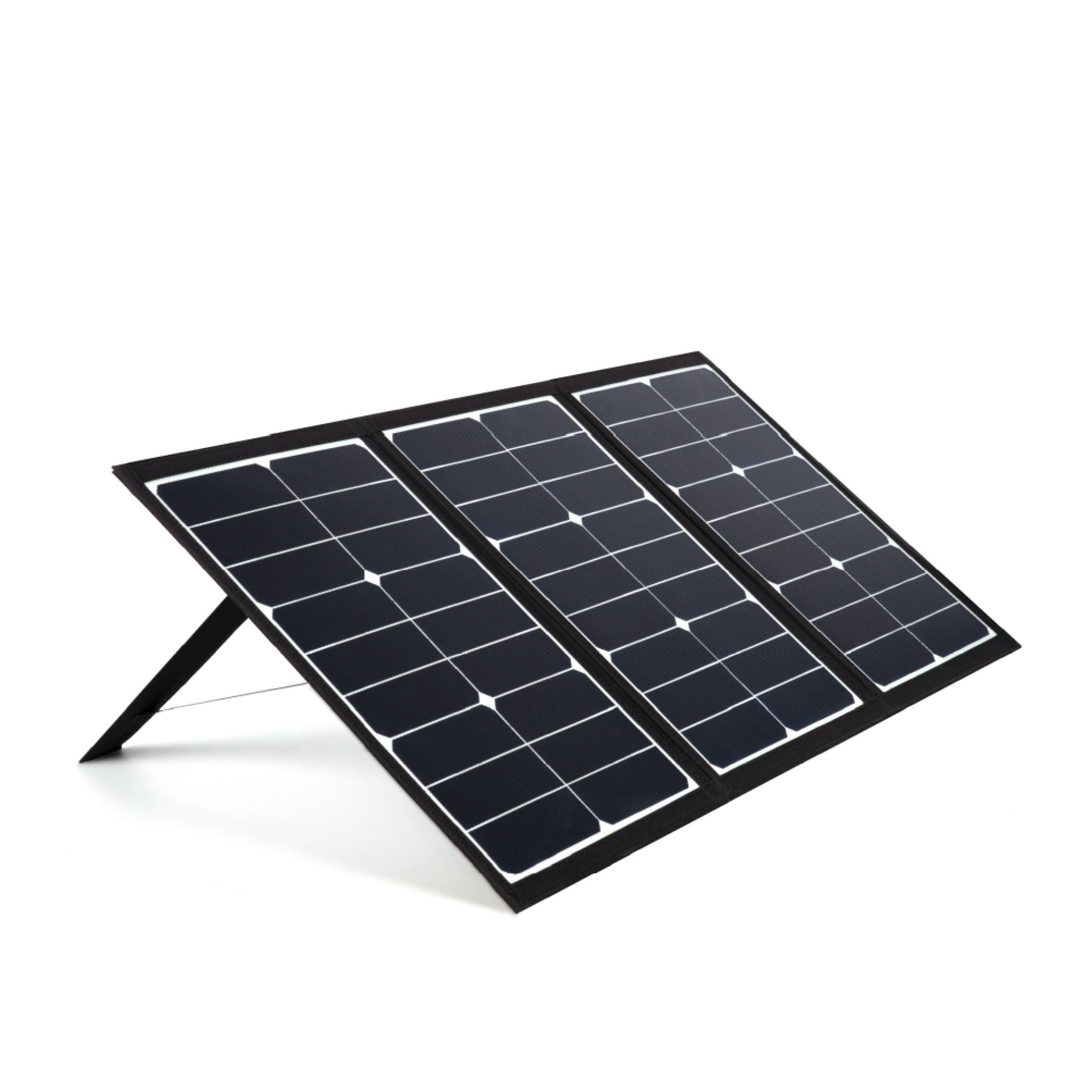 Cummins Portable 60W Solar Panel for Portable Power Stations, iPhone, iPad, Tablets, Laptop, with QC 3.0 USB and USB-C ports, DC Output, for Outdoors, Camping, RVs, and Travel, Black