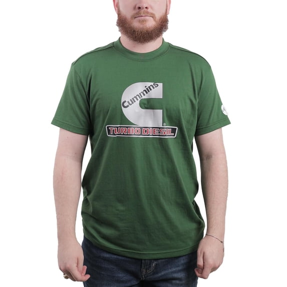 Cummins Shirt Cmn35170 Turbo Diesel Emblem T Shirts For Men And Women Crew Neck Trucker Apparel Dodge Ram Tee-charcoal 3xl